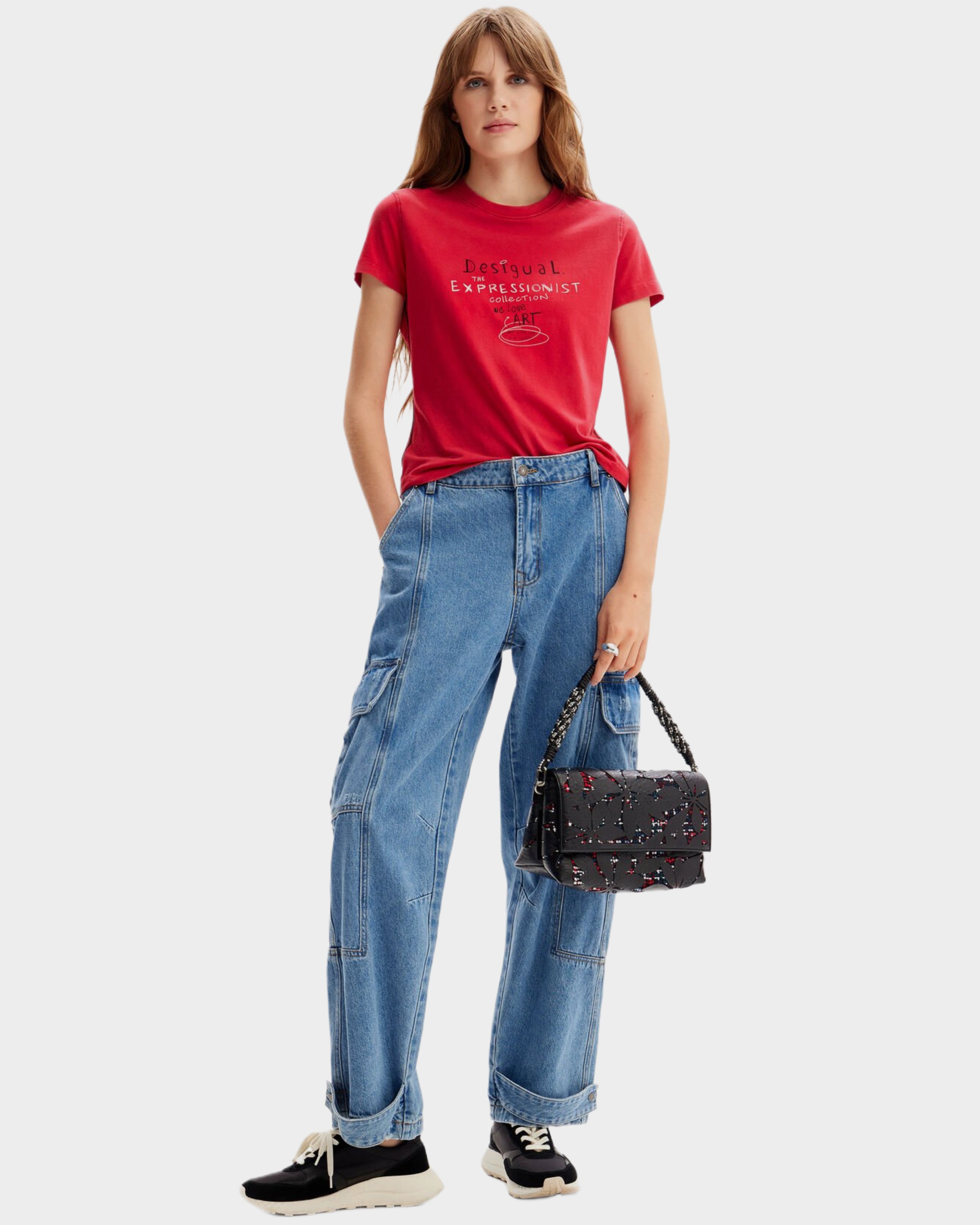 Дамска чанта за рамо Women’s shoulder bag Desigual 23WAXP60 9019U