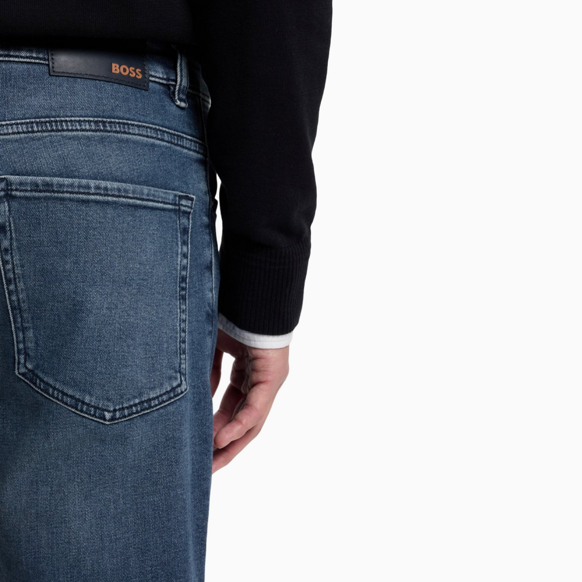 Мъжки дънки Boss Men Jeans 50501843 427 Close-Up