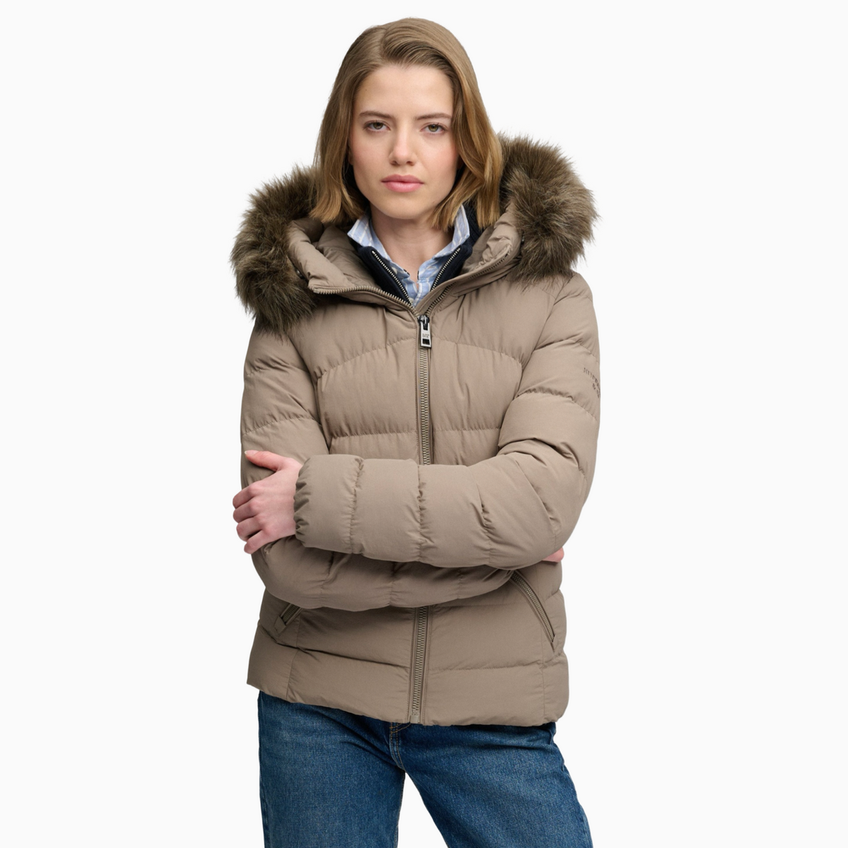 Дамско яке Superdry Women Jacket W5012184A Front View