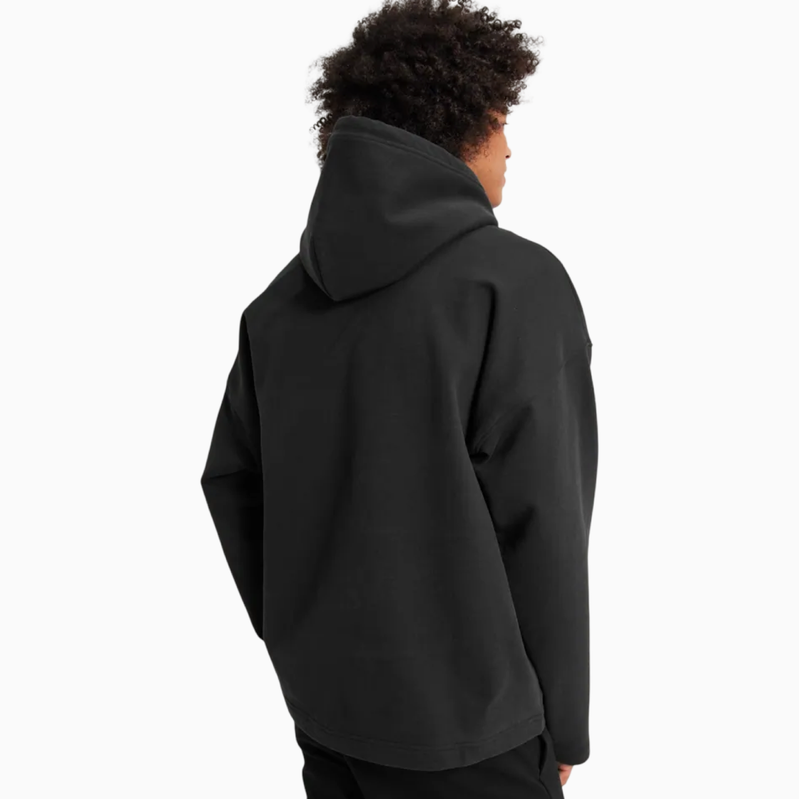 Мъжко черно худи Calvin Klein Men Hoodie J30J322536 Back View