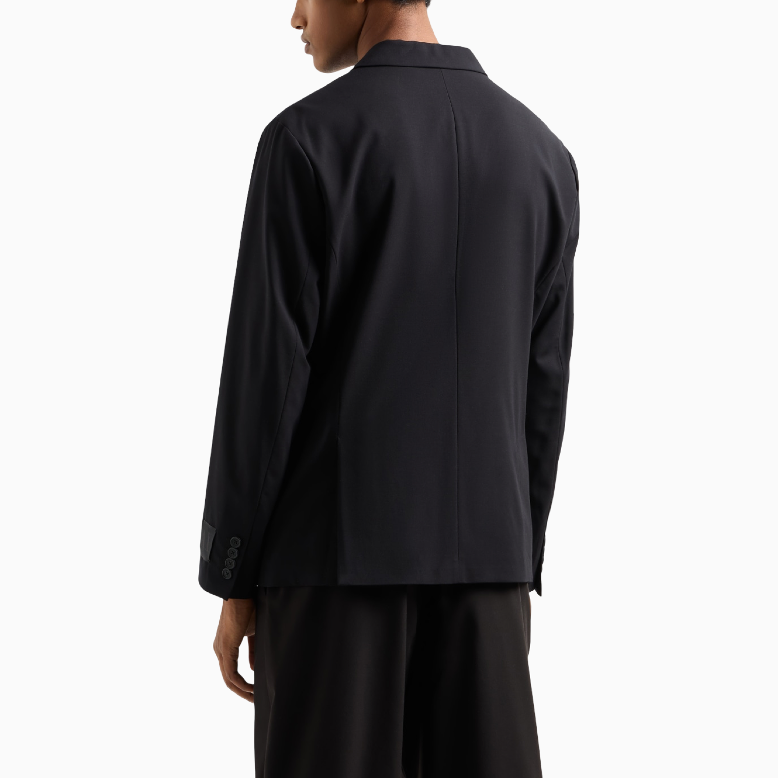 Мъжко черно сако Armani Exchange Men Blazer XM000345 AF10897 Back View