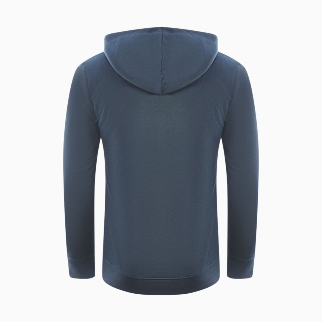 Мъжки суичър с качулка Men’s sweatshirt Cavalli Class RXT65E CF062 04926 Dark Blue back view