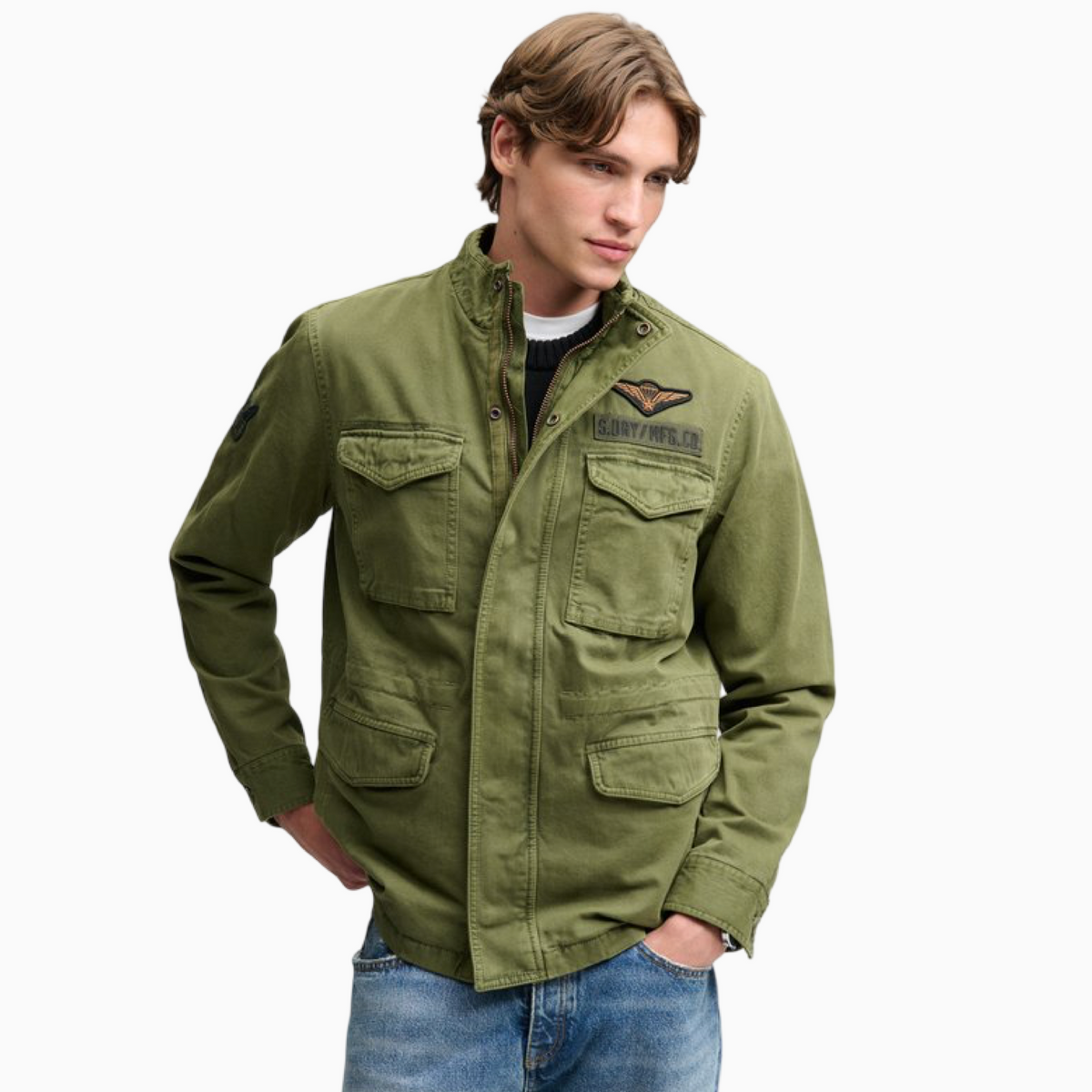 Мъжко яке Superdry Men Jacket M5012473A Front View
