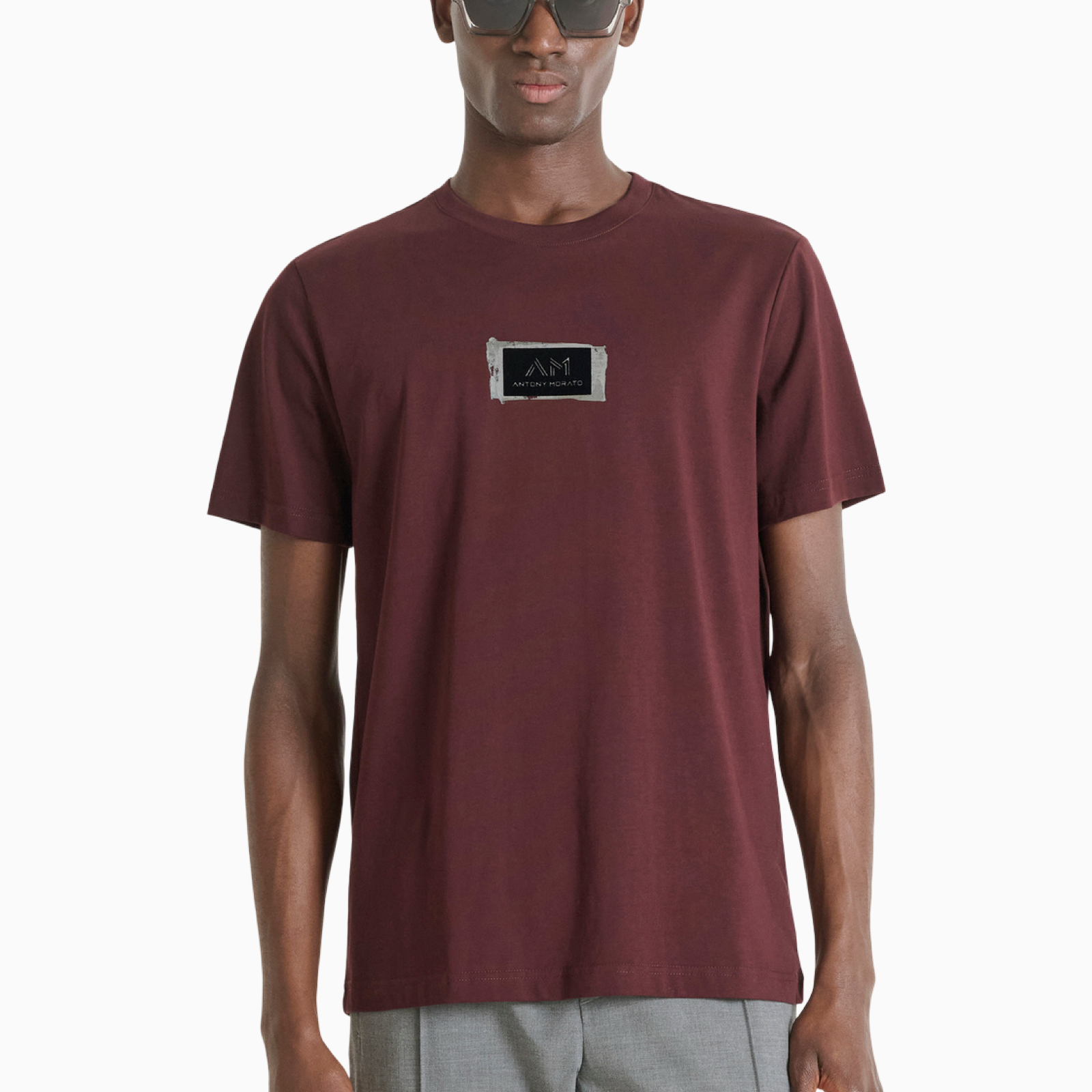 Мъжка тениска Antony Morato T-shirt
MMKS02575-FA100240 Front View