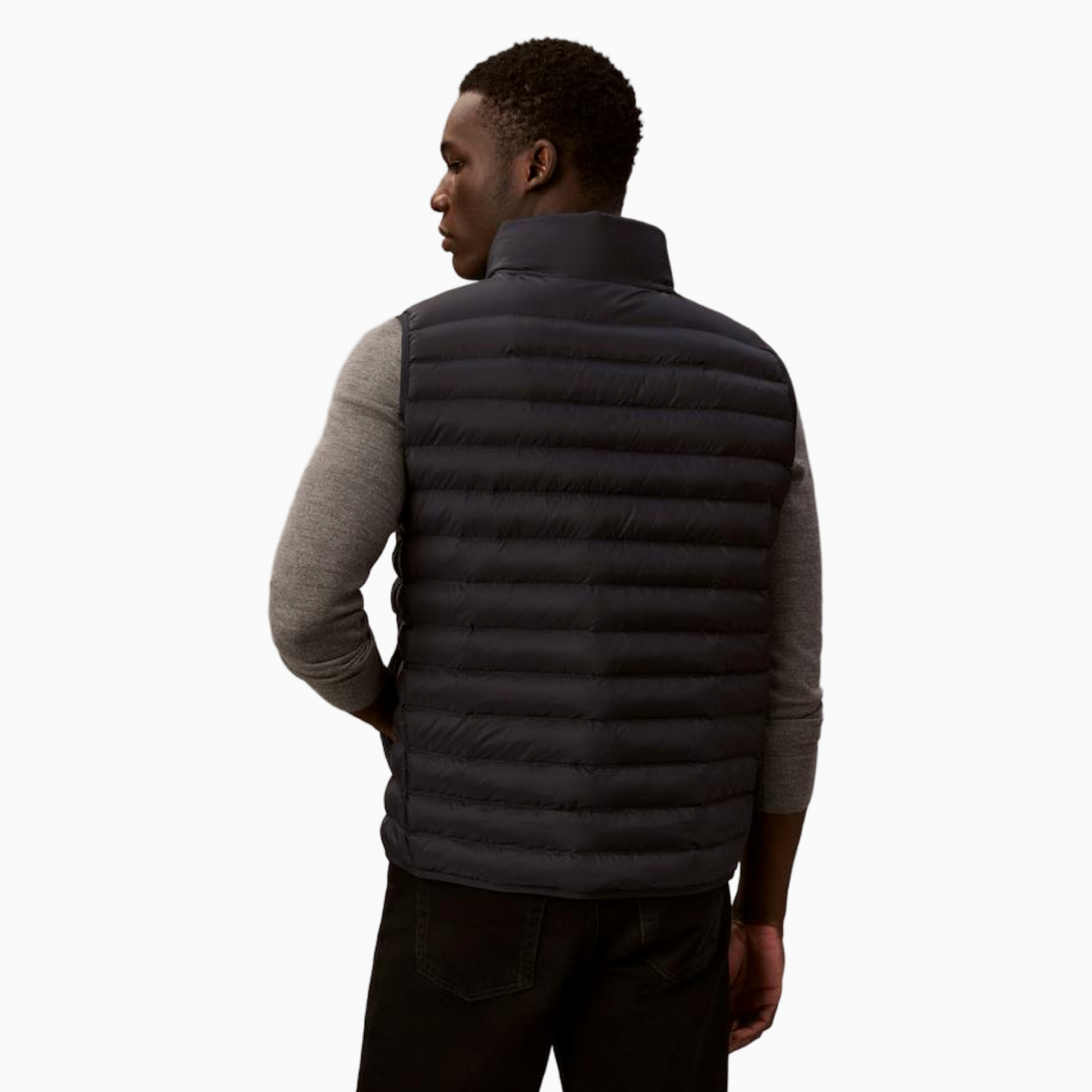 Мъжки елек Calvin Klein Men Gilet LV04LC509G CEF Back View