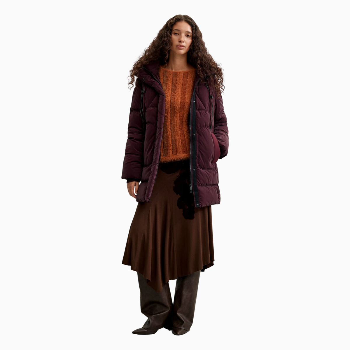 Дамско яке Desigual Women Jacket 26WWEW54 3032 Front View