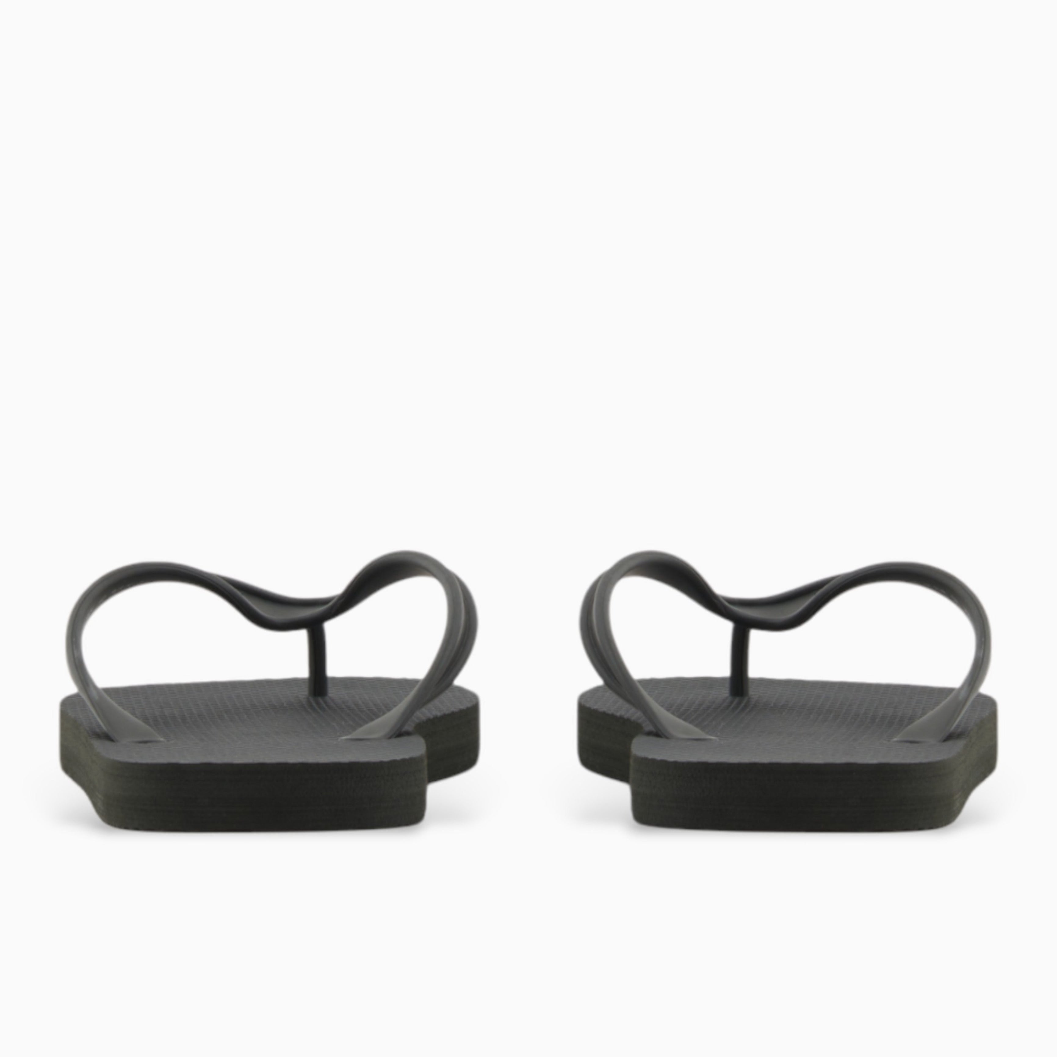 Мъжки джапанки в черно Men’s flip flops Armani Exchange XUQ002 XV676 R401 Black Back View