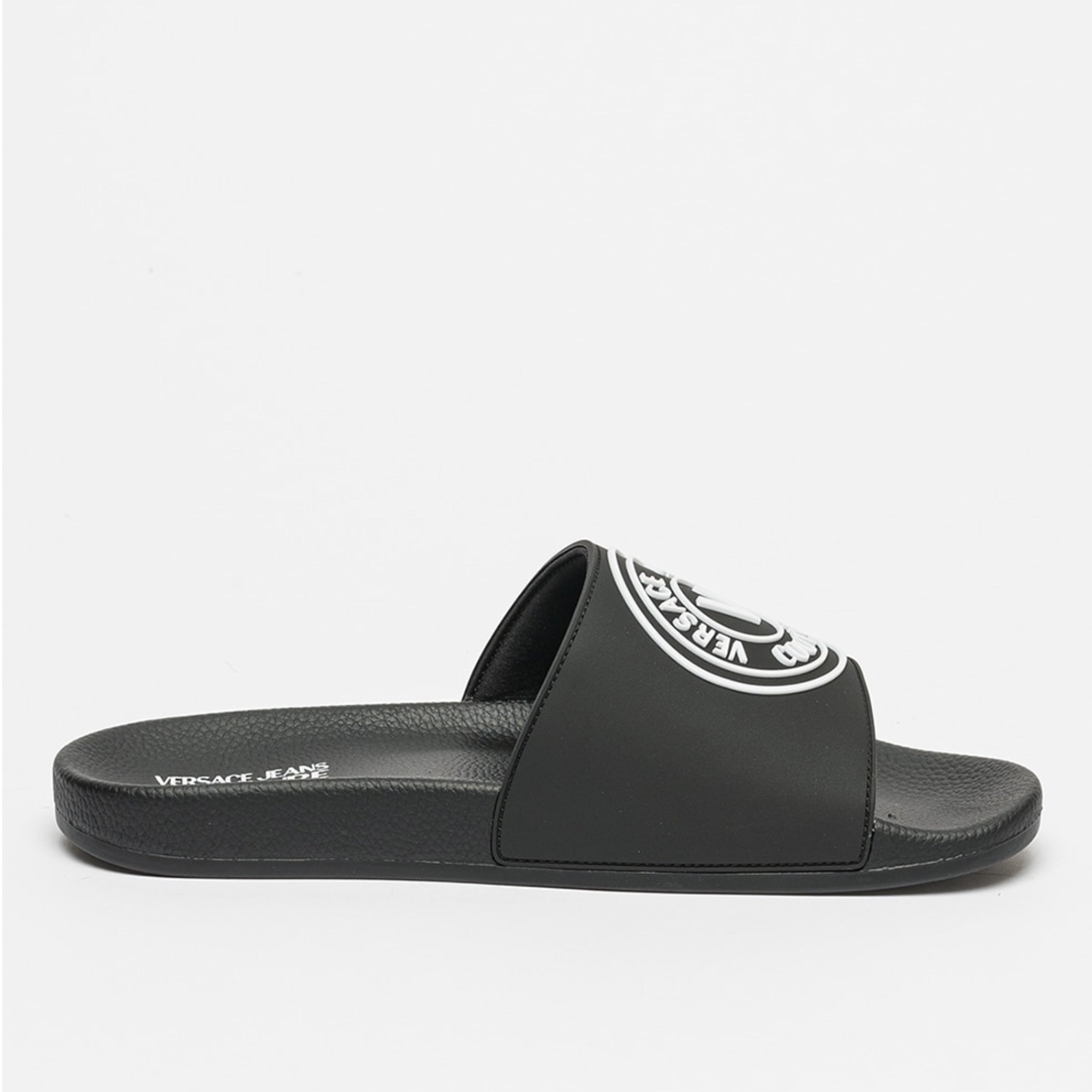 Мъжки чехли джапанки Versace Jeans Couture 76YA3SQ3 ZS192 в черно