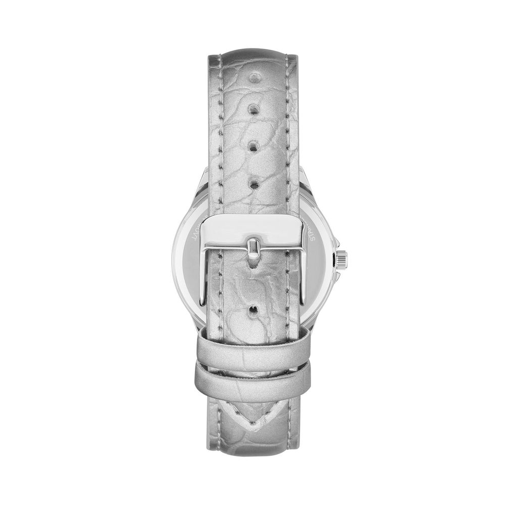 Juicy Couture Silver Plastic Dress Watch