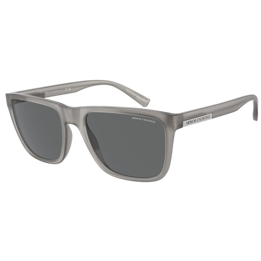 Armani Exchange Gray Resin Sunglasses