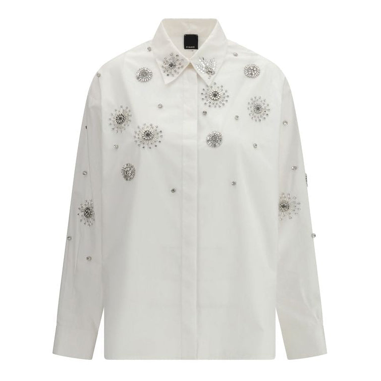 Дамска риза Women’s shirt PINKO 106225A31WZ04 White front view