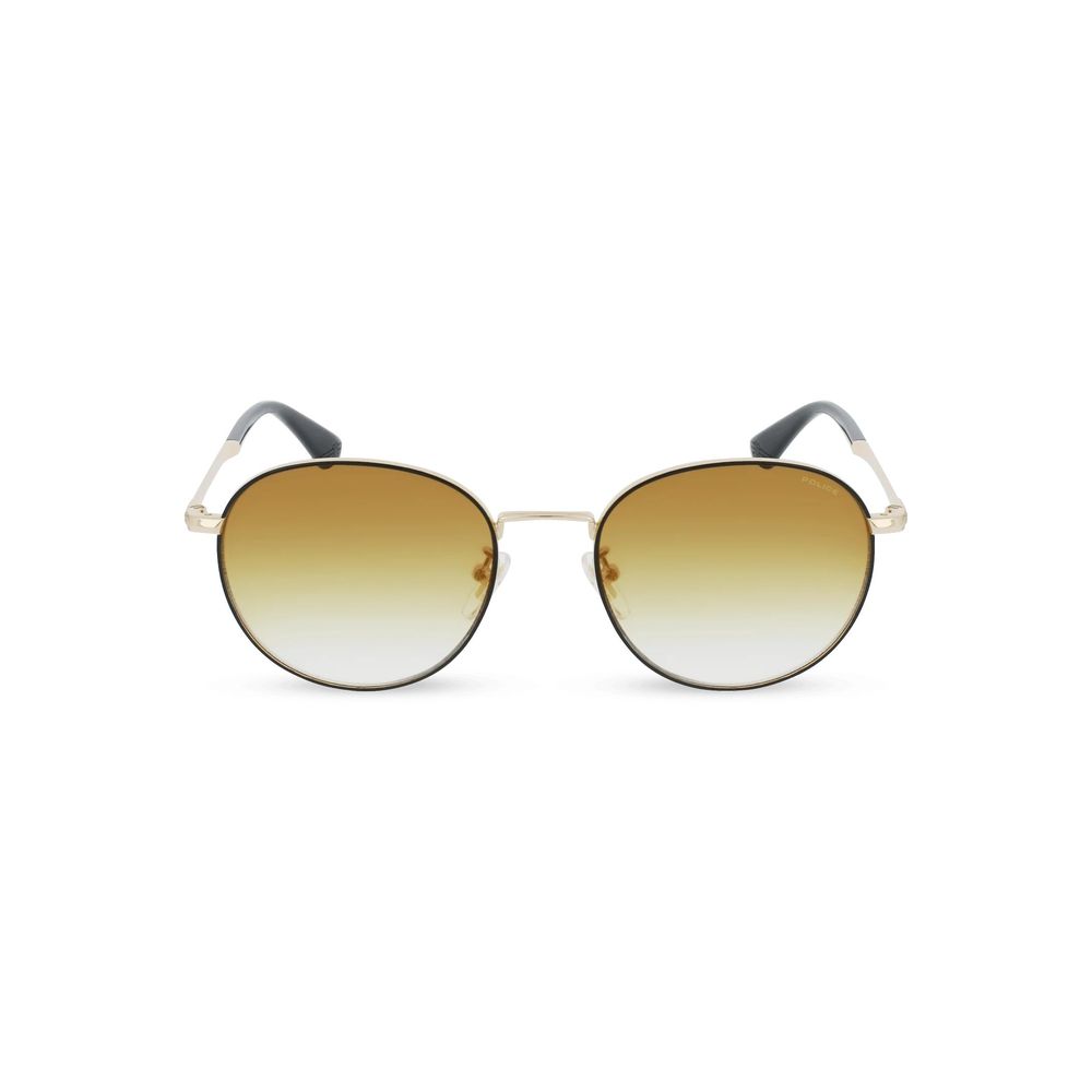 Police Gold Metal Sunglasses