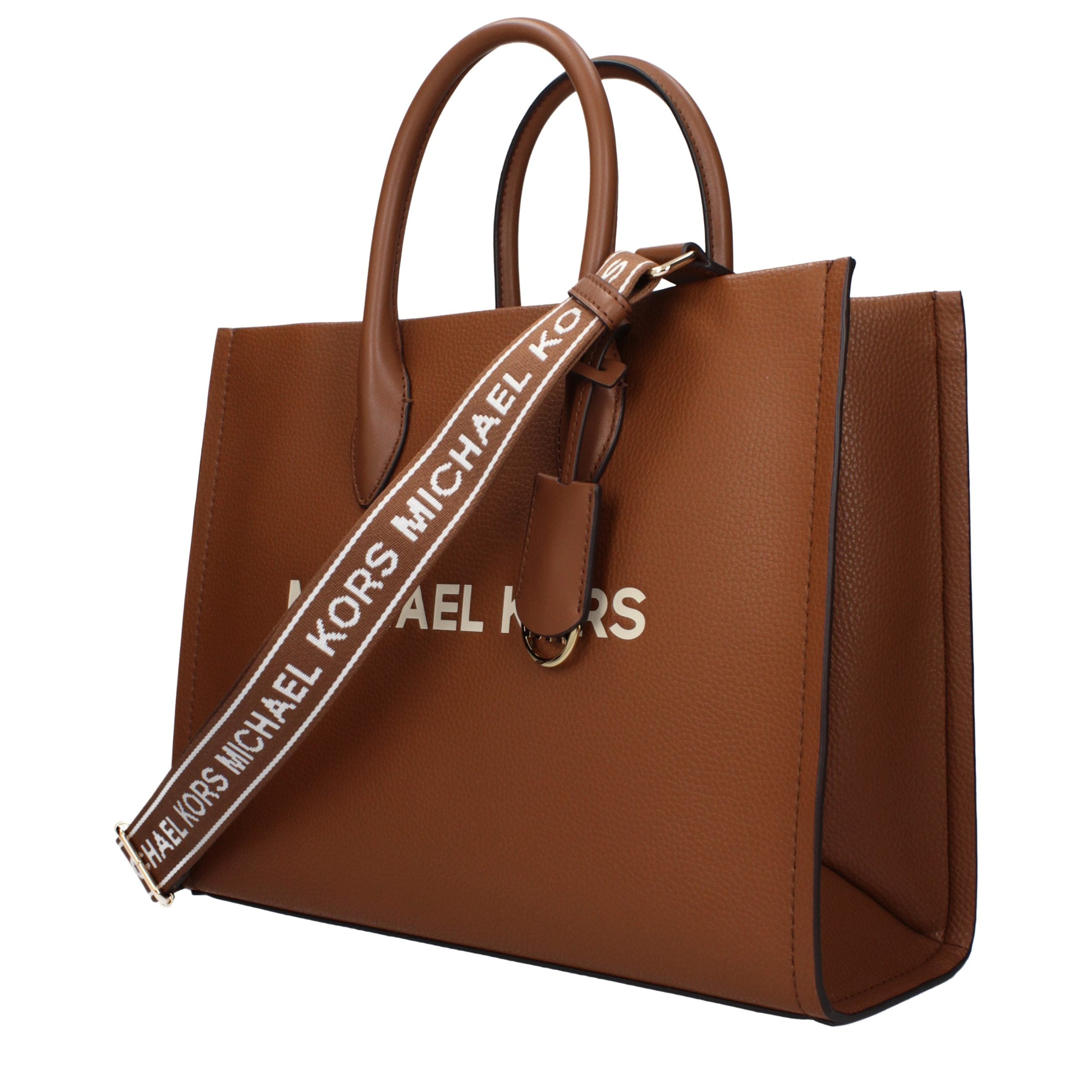Дамска шопинг чанта Women’s handbag Michael Kors 35R5G7ZT2L LUGGAGE Brown angled view