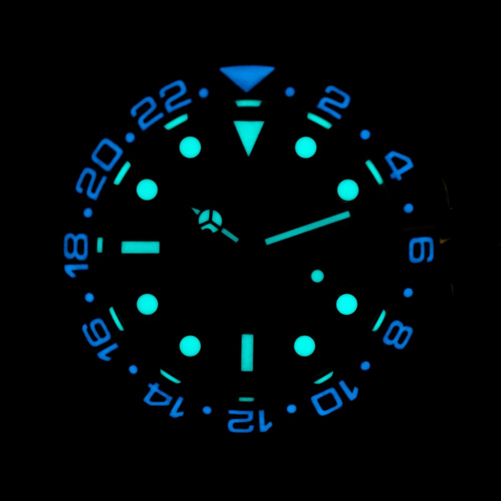 Bobroff Silver Stainless Steel Sport Watch