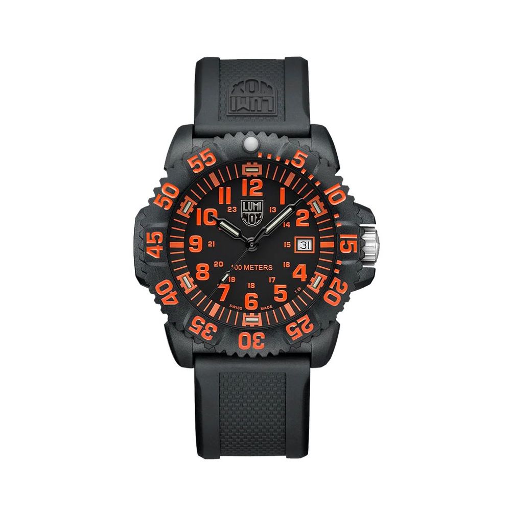 Luminox Black Resin Sport Watch