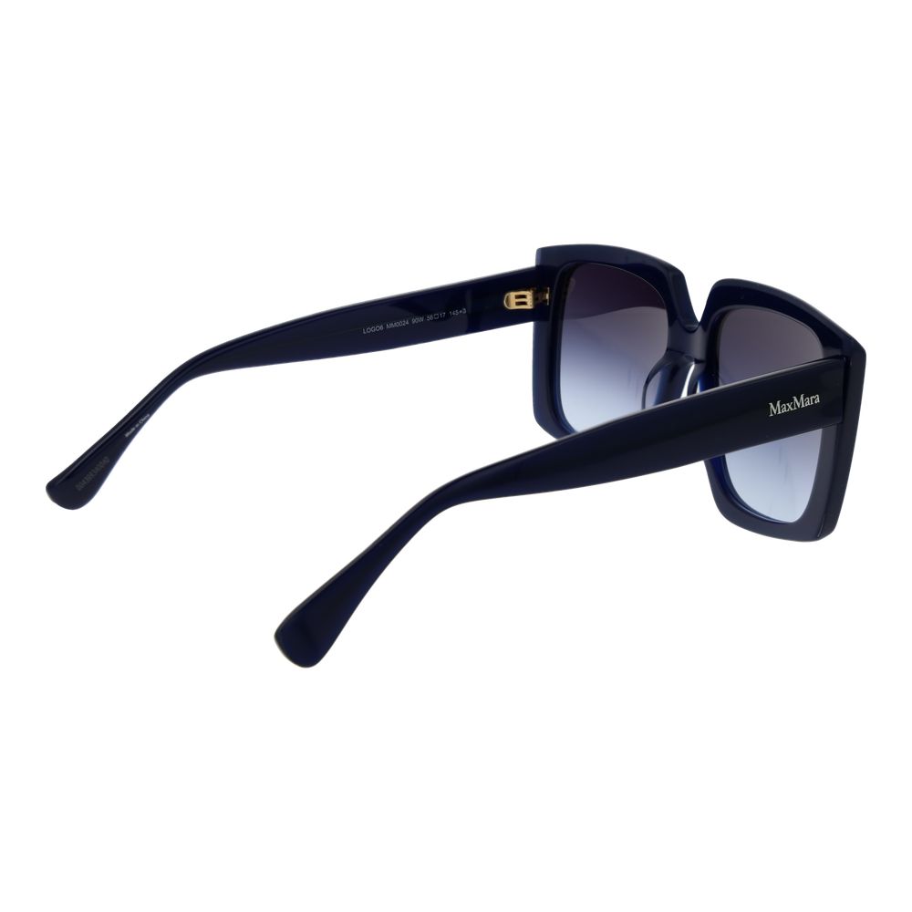 Max Mara Blue Plastic Sunglasses