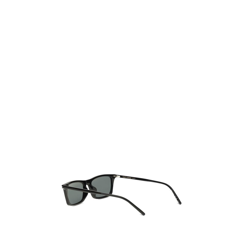 Saint Laurent Black Acetate Sunglasses