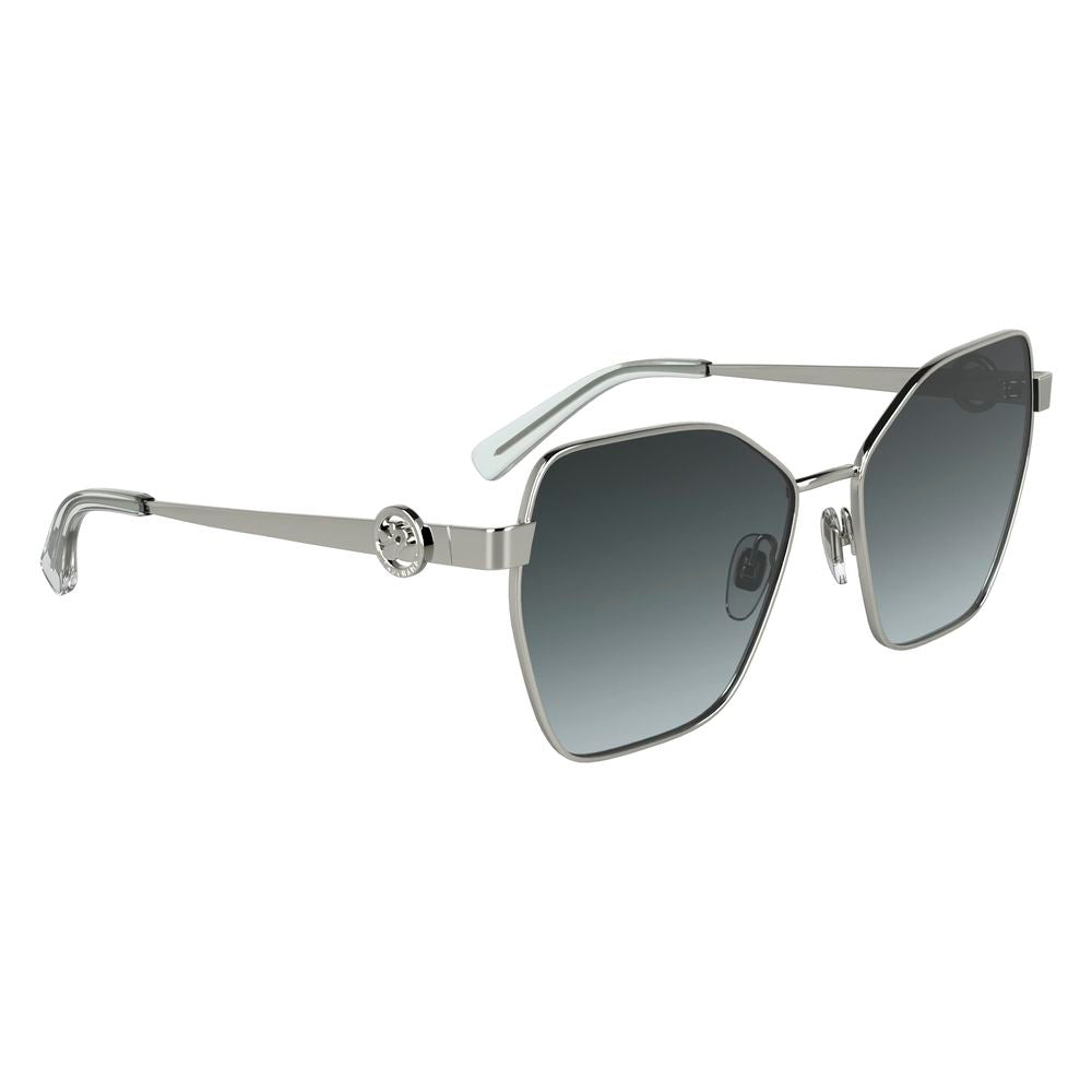 Longchamp Gray Metal Sunglasses