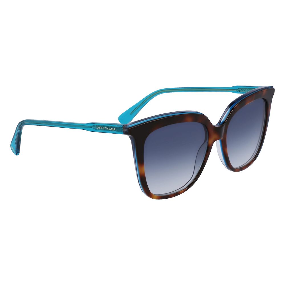 Longchamp Brown Acetate Sunglasses