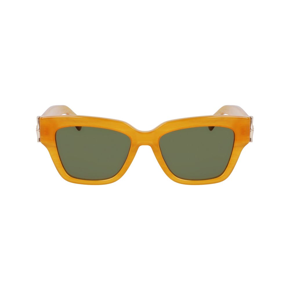 Longchamp Brown Acetate Sunglasses