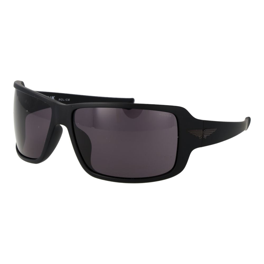 Police Black Plastic Sunglasses