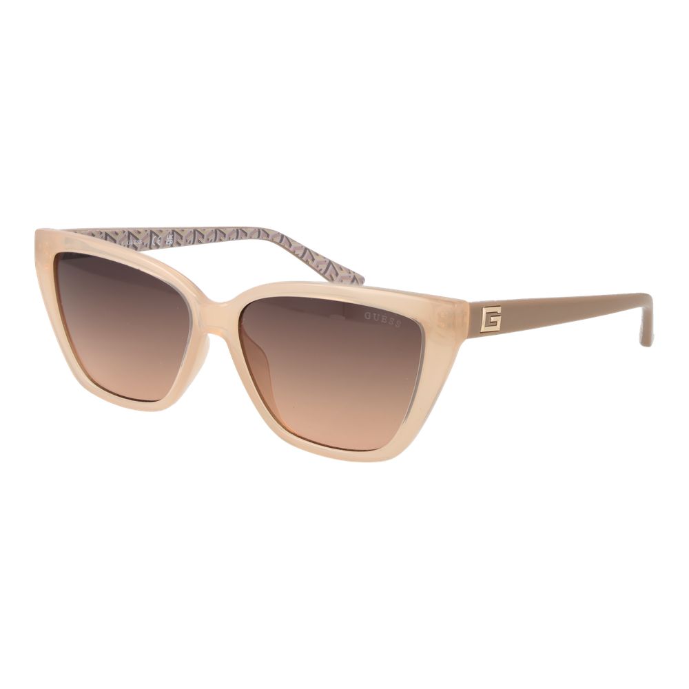 Guess Beige Plastic Sunglasses