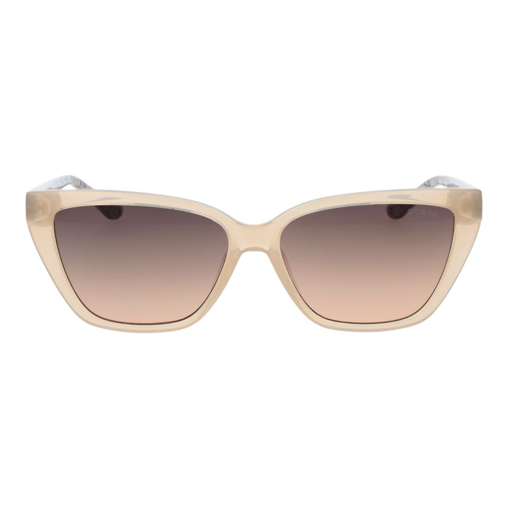 Guess Beige Plastic Sunglasses