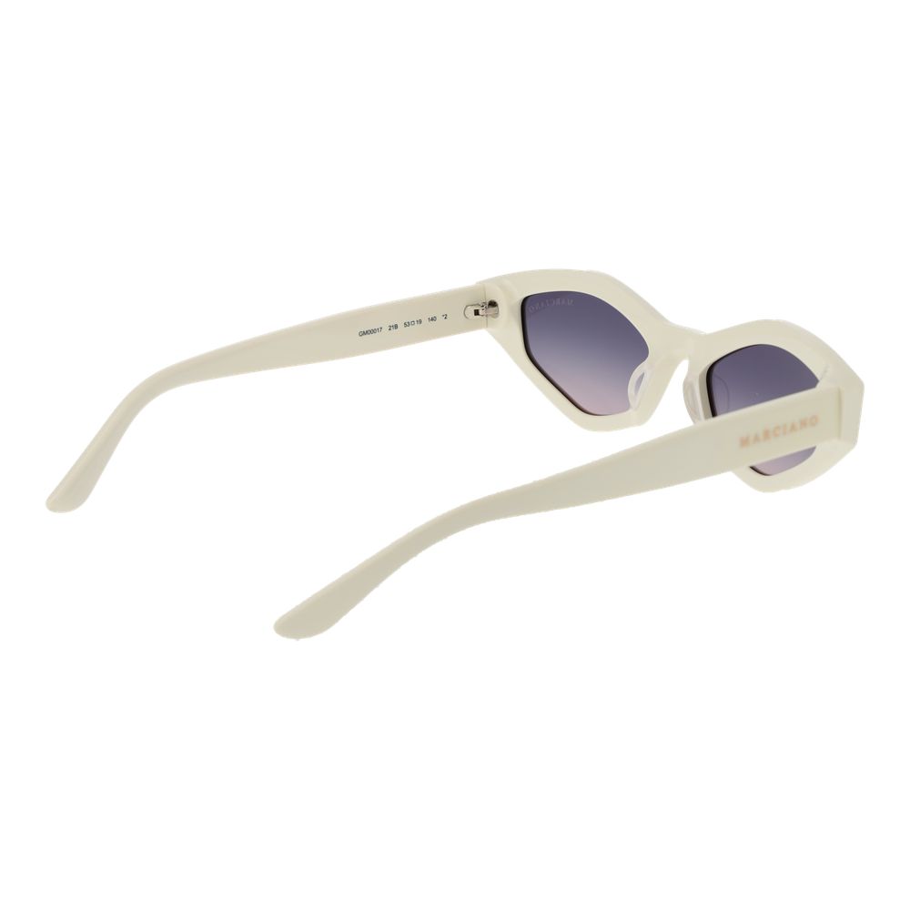 Marciano by Guess White Plastic Sunglasses