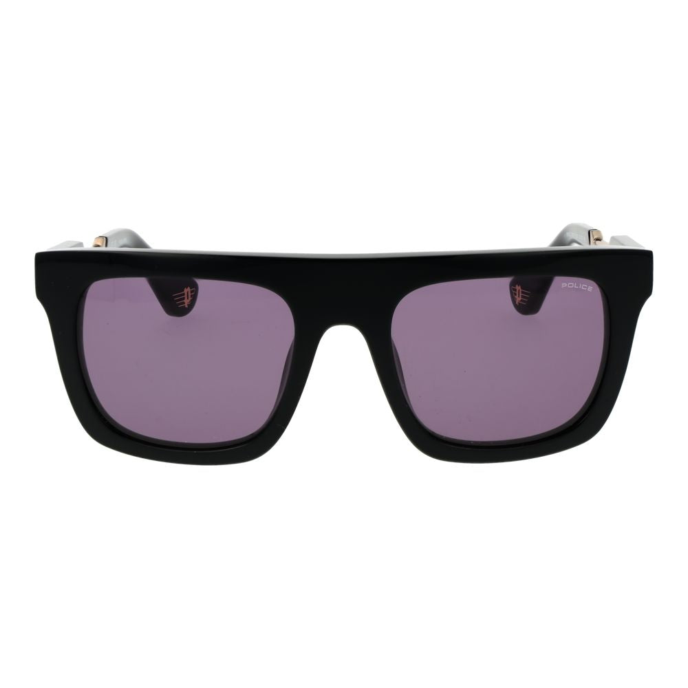 Police Black Cellulose Acetate Sunglasses