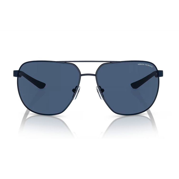 Armani Exchange Gray Metal Sunglasses