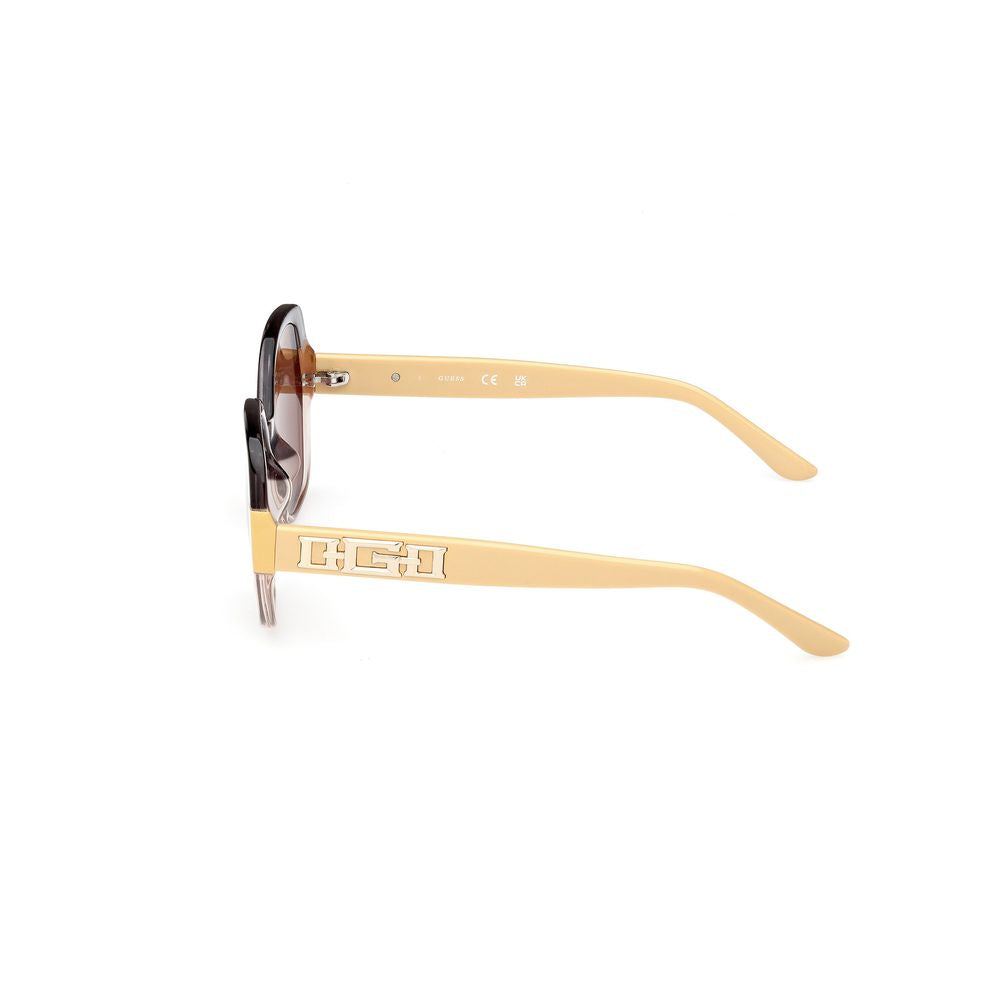 Guess Yellow Resin Sunglasses