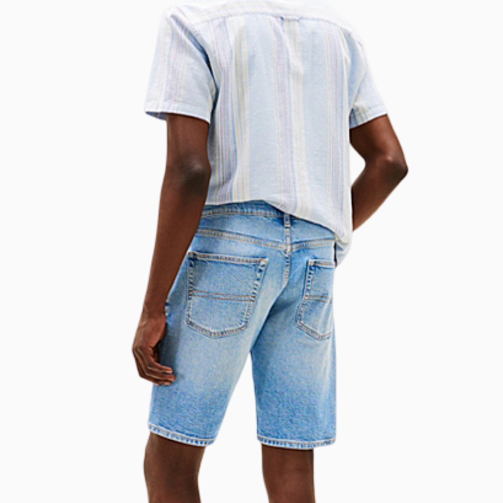 Мъжки къси дънки Tommy Hilfiger DM0DM20954 Back View