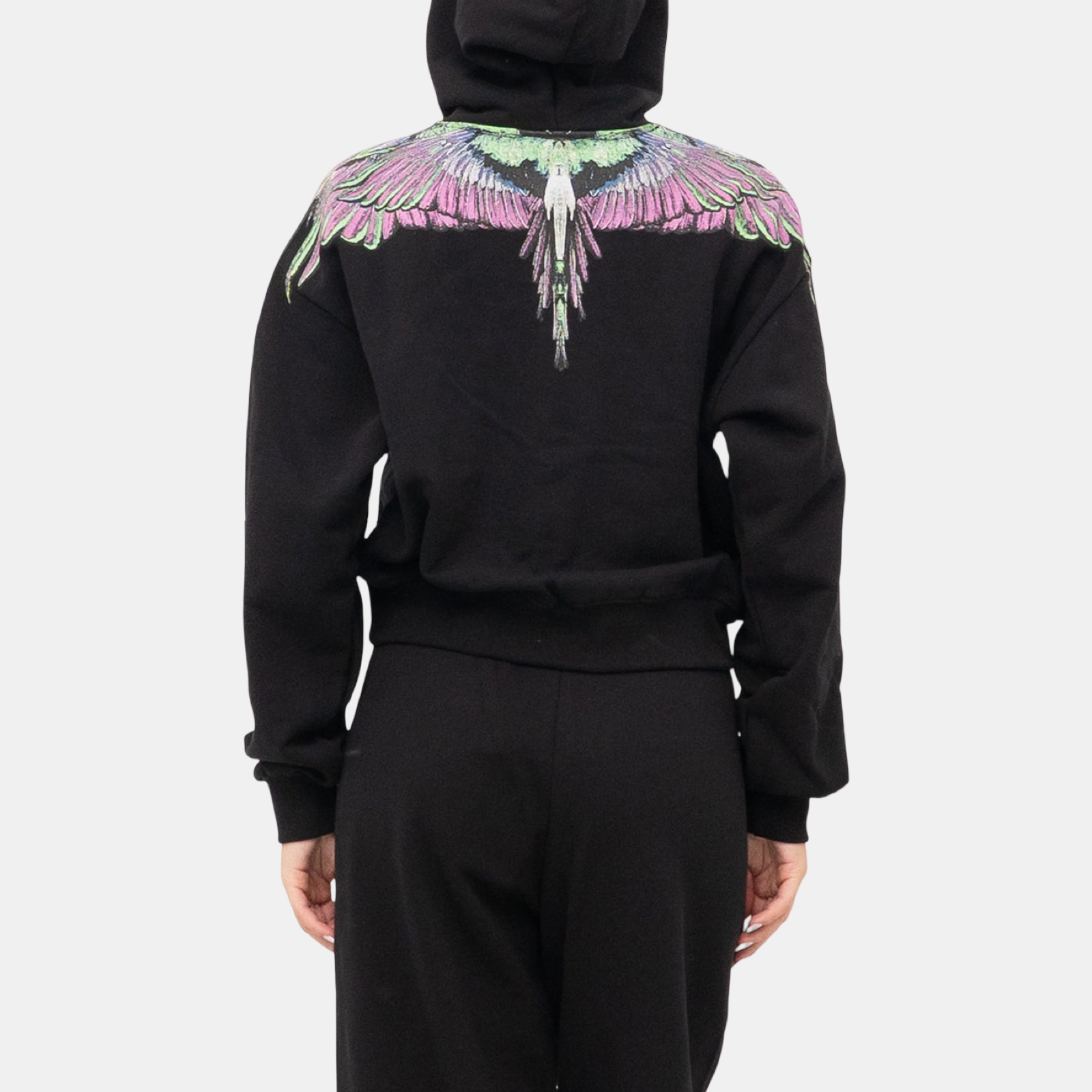 Дамско худи Marcelo Burlon County Of Milan Women Hoodie 25ICM30002 Back Viee