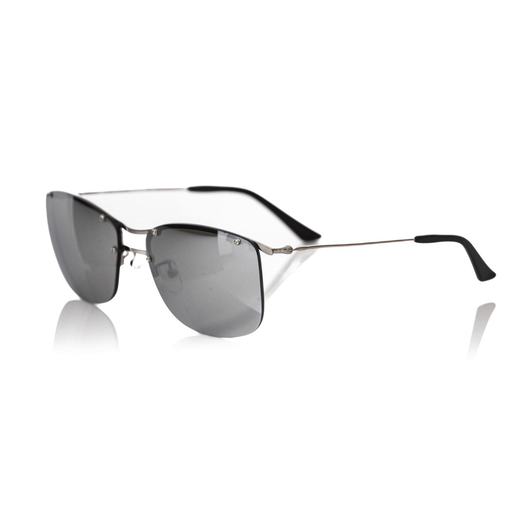 Frankie Morello Men Metal Sunglasses