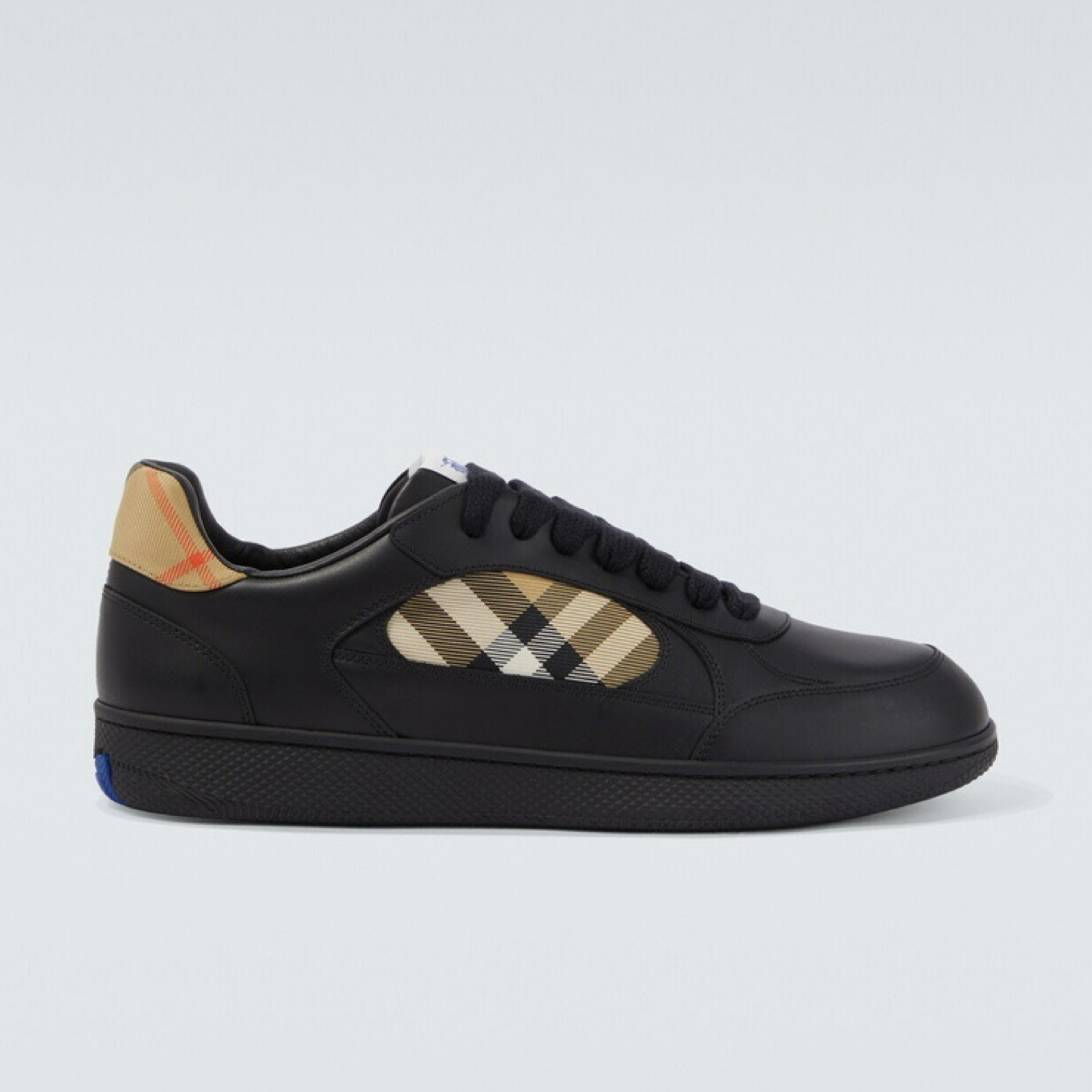 Burberry Check Men Sneakers Lateral View