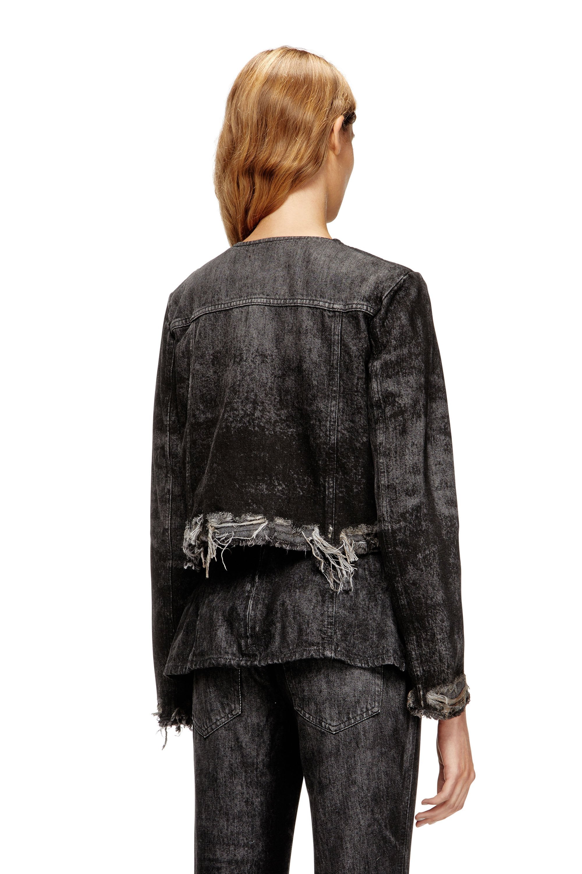 Дамско дънково яке Women’s denim jacket Diesel De-Graffy-Fsh A21616007DB02