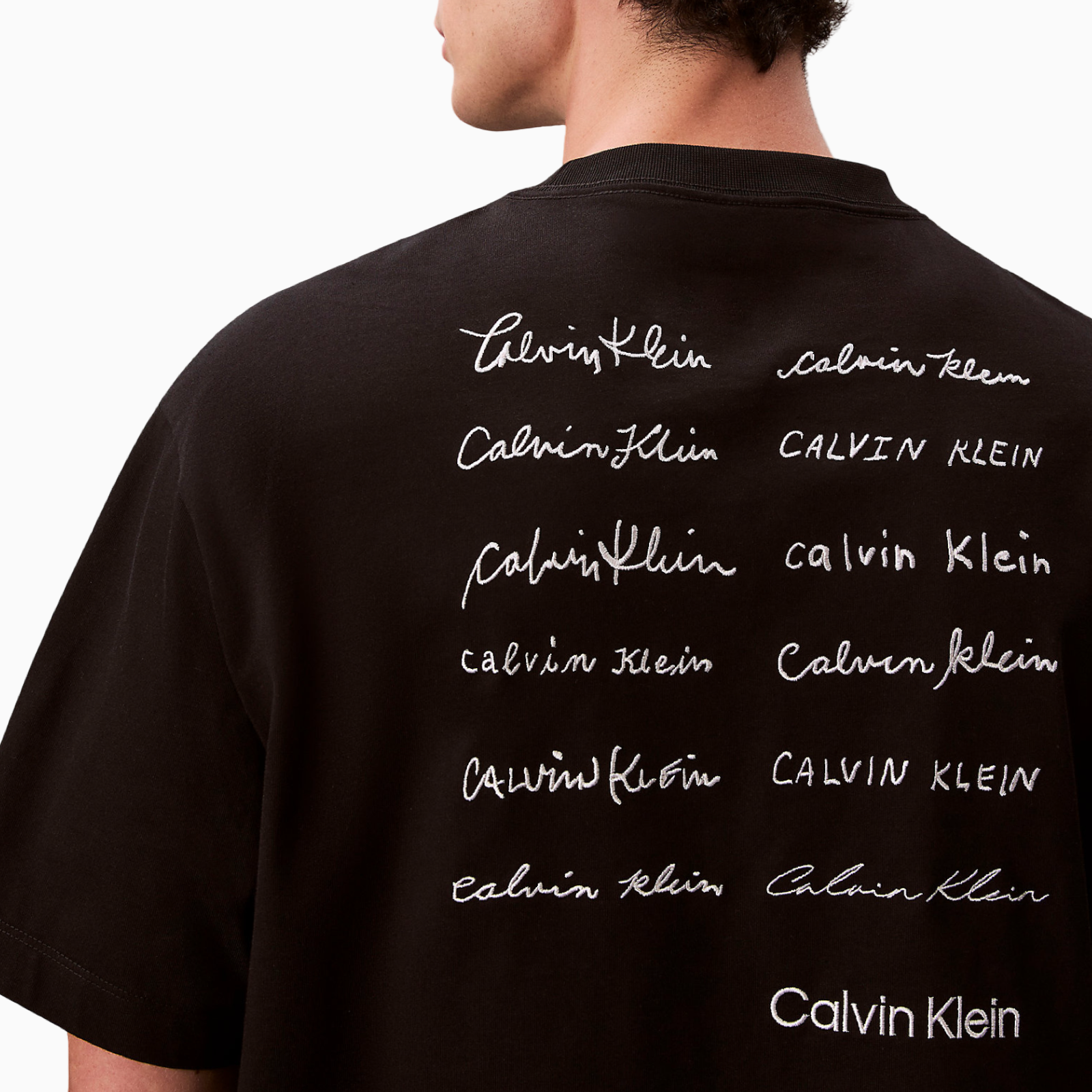 Мъжка тениска Calvin Klein Jeans Men T-shirt LV04RE828G UB1 Close-Up