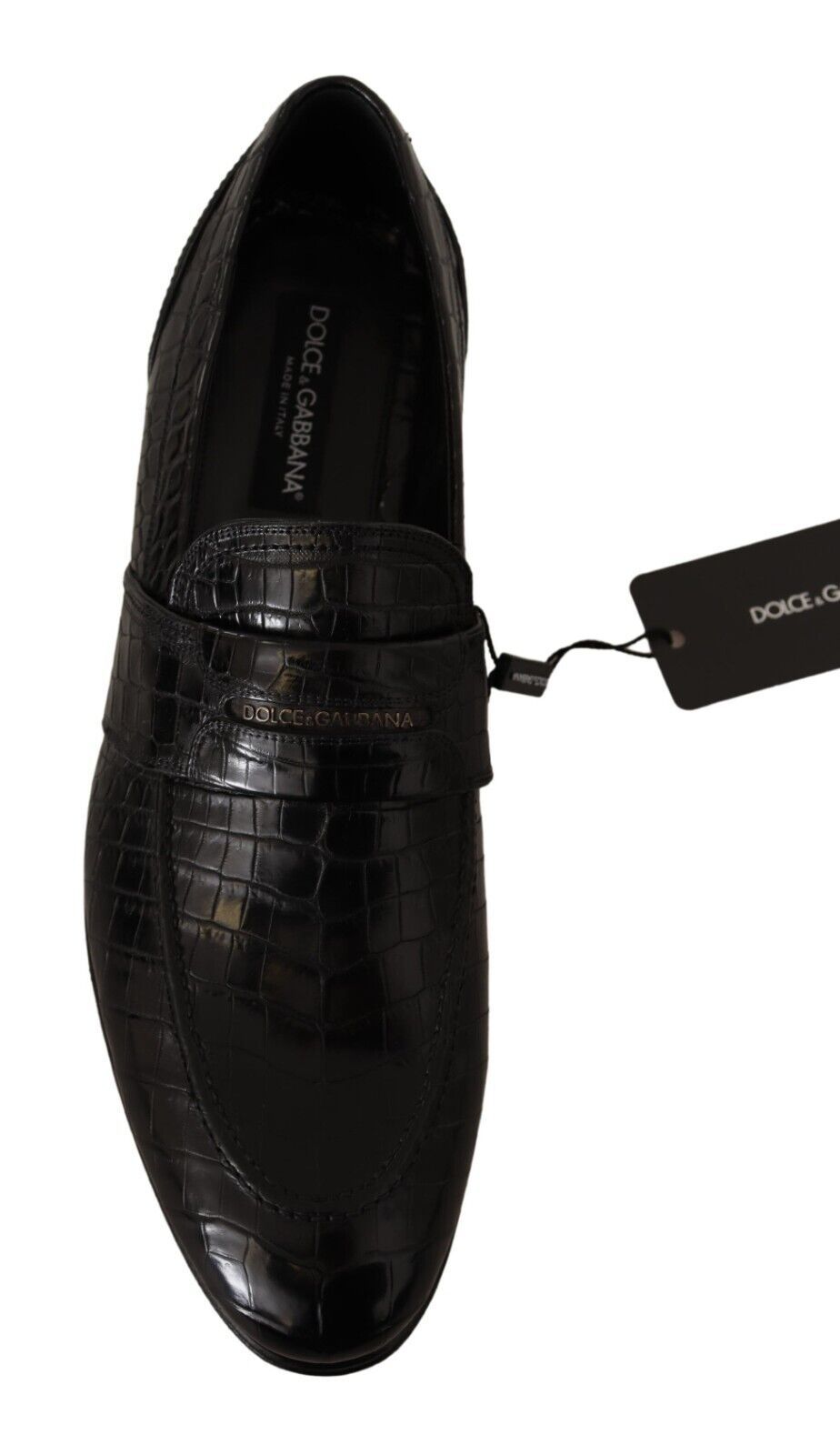 Dolce & Gabbana Елегантни мокасини от крокодилска кожа