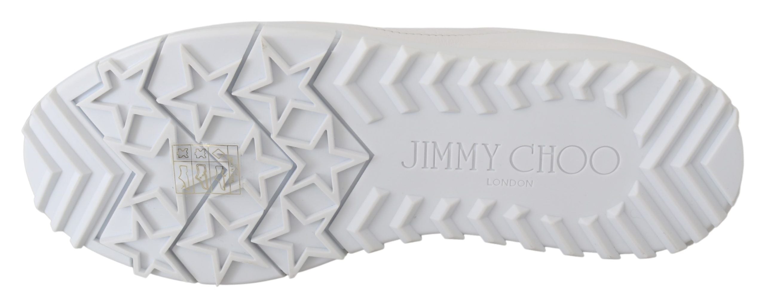 Jimmy Choo Елегантни бели кожени кецове
