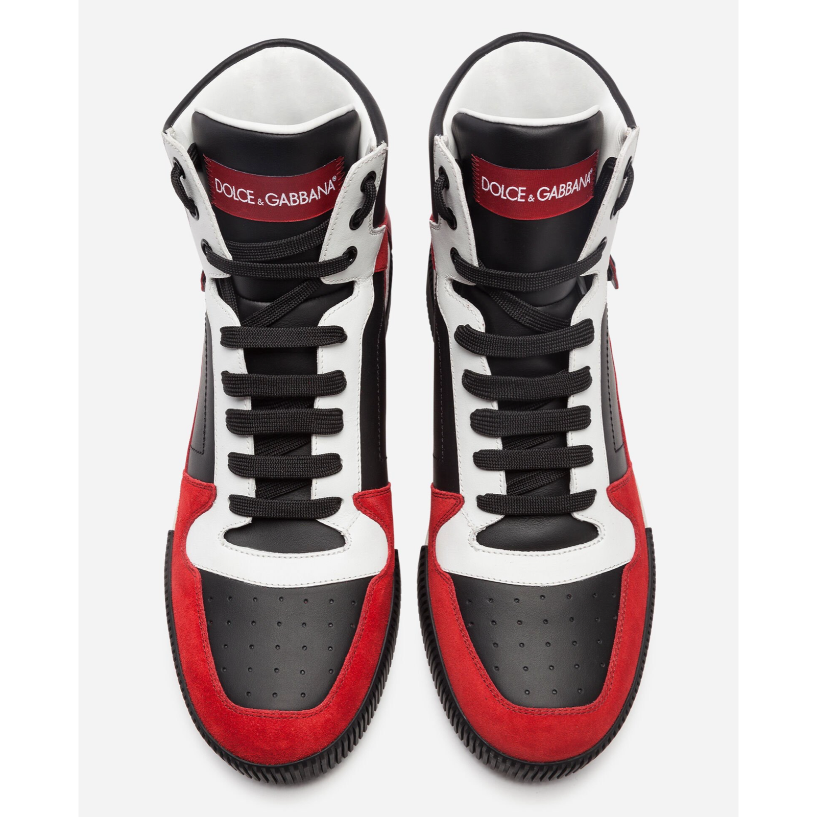 Dolce & Gabbana Miami DNA High Top Men Sneakers Top View