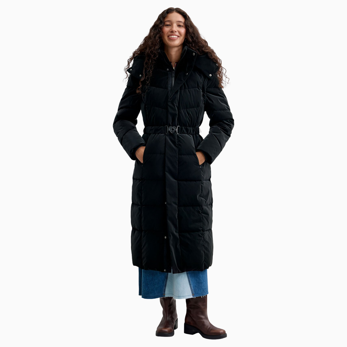 Дамско яке Desigual Women Jacket 26WWEW34 2000 Front View