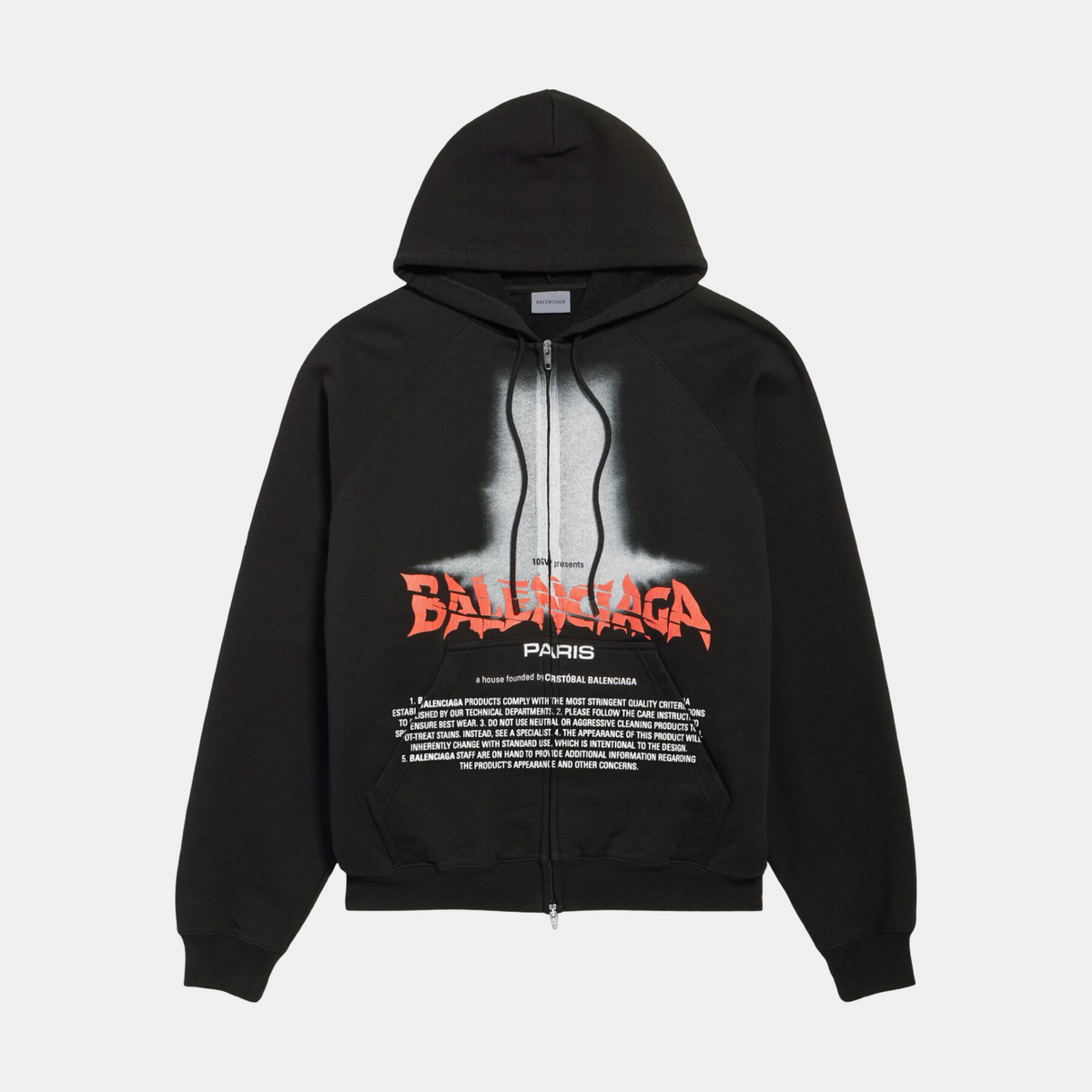 Balenciaga The Door Oversized Sweatshirt 850338TUVQ91000 Front View