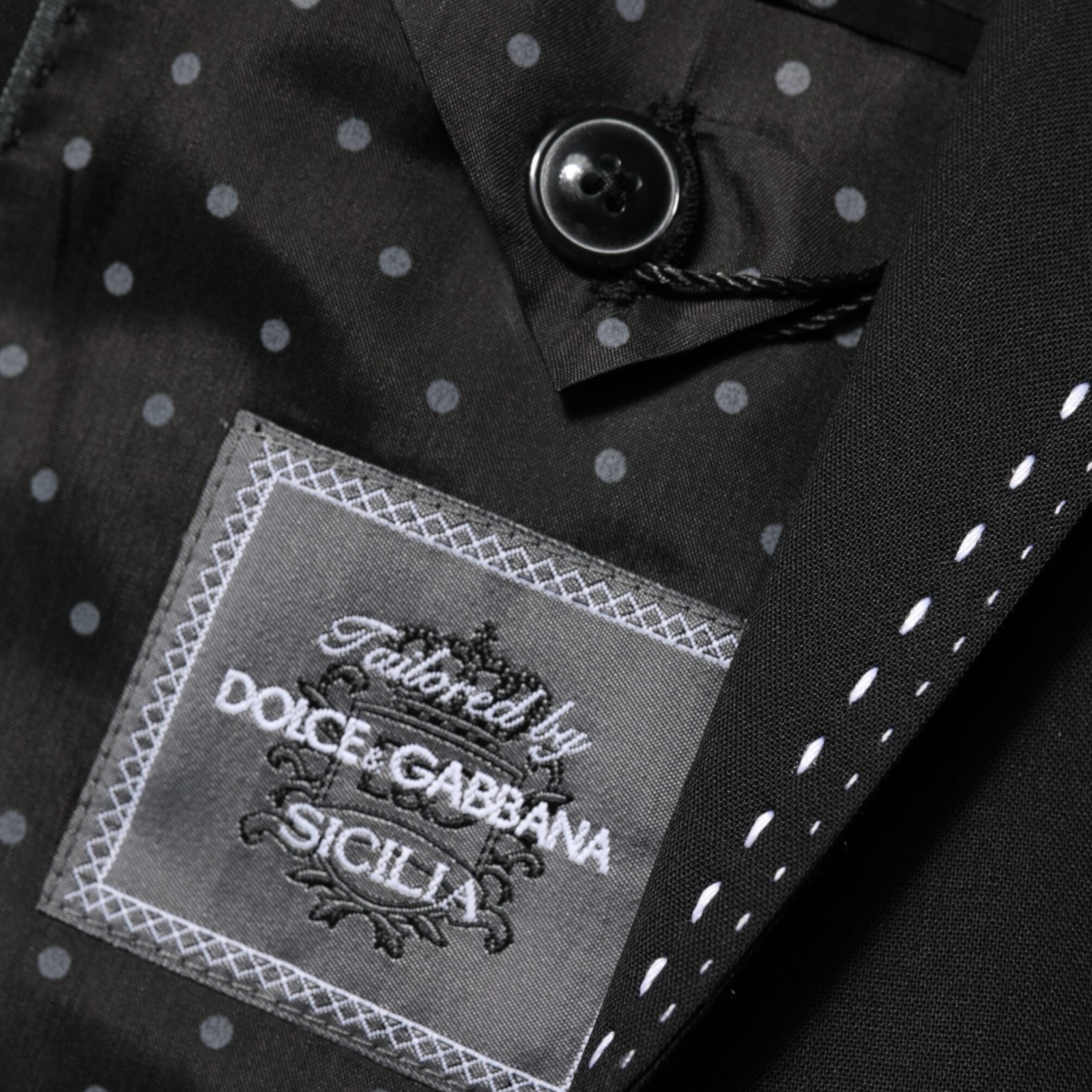 Dolce & Gabbana Sicilia Men Blazer Close-Up