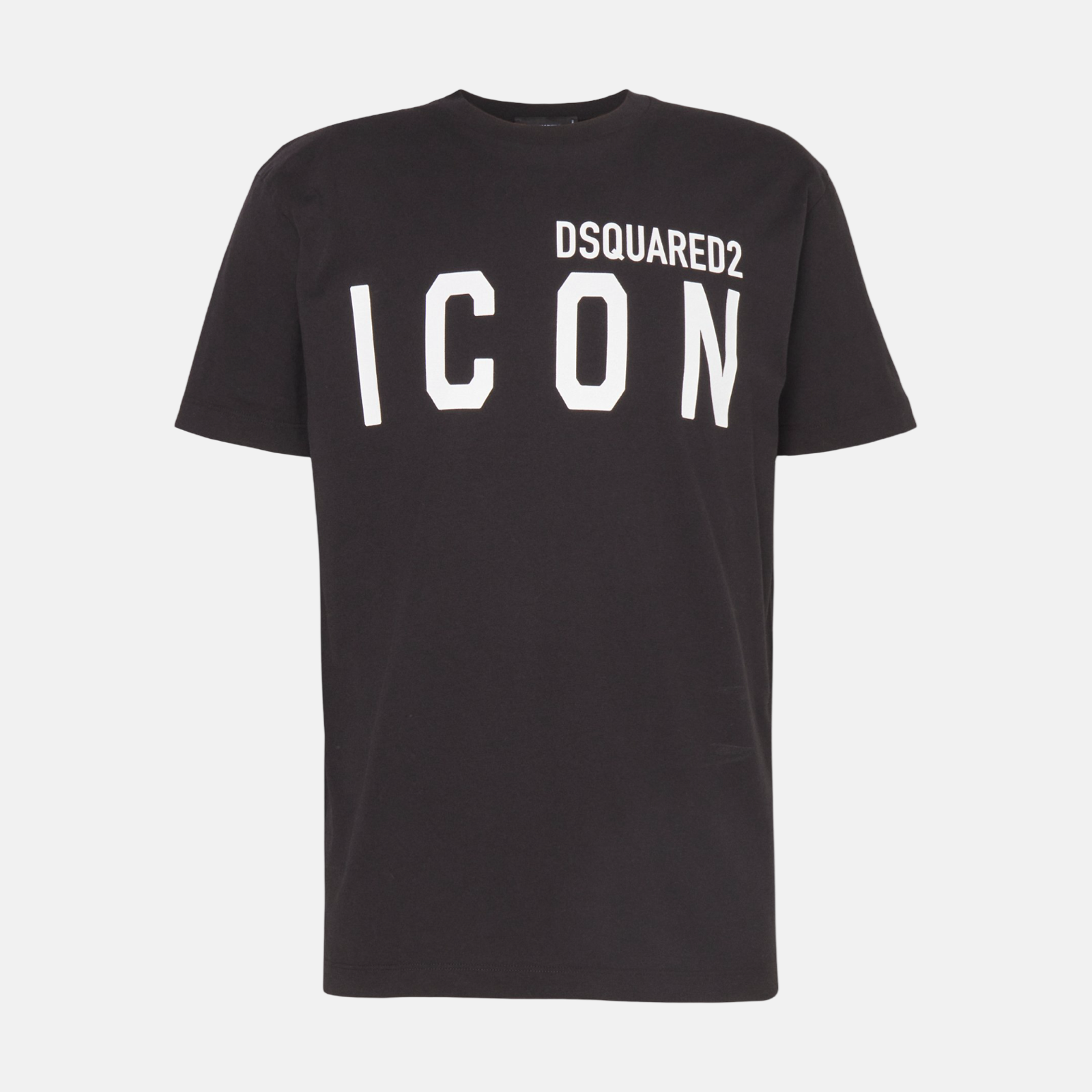 Мъжка черна тениска Dsquared² Black Cotton T-Shirt