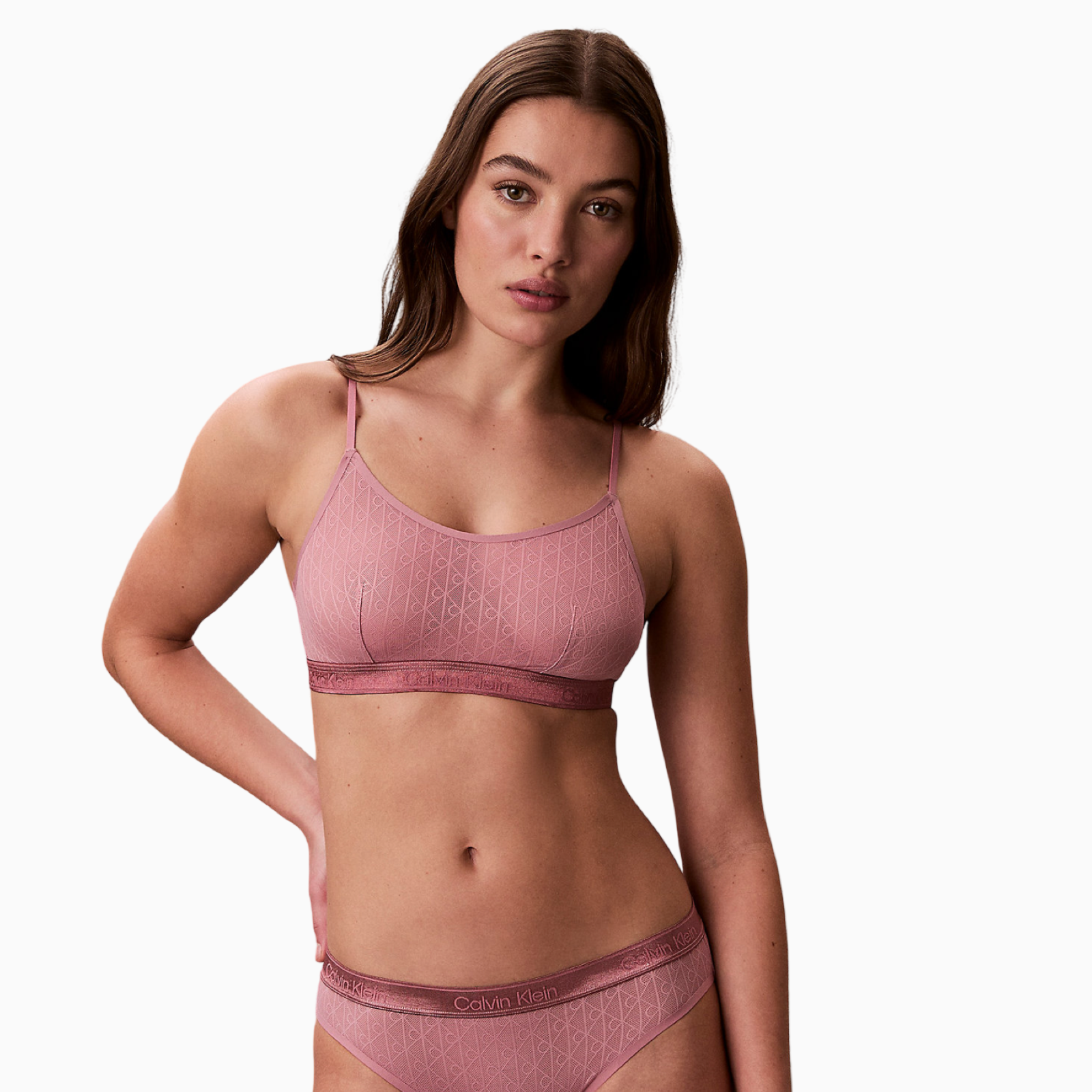 Дамски бралет Calvin Klein Women Bralette LV00QF8871 41I Front View