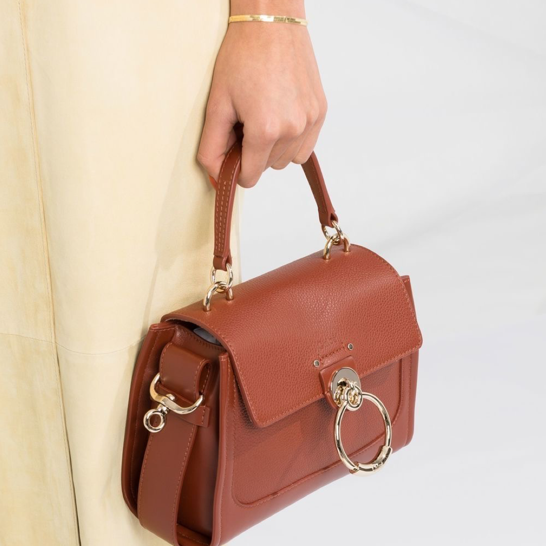 Chloé Mini Tess Leather Handbag