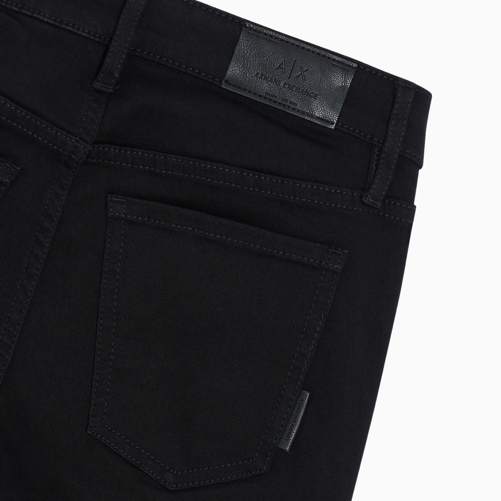 Дамски черни дънки Armani Exchange Women Jeans XW000123 AF10866 MC002 Close-Up