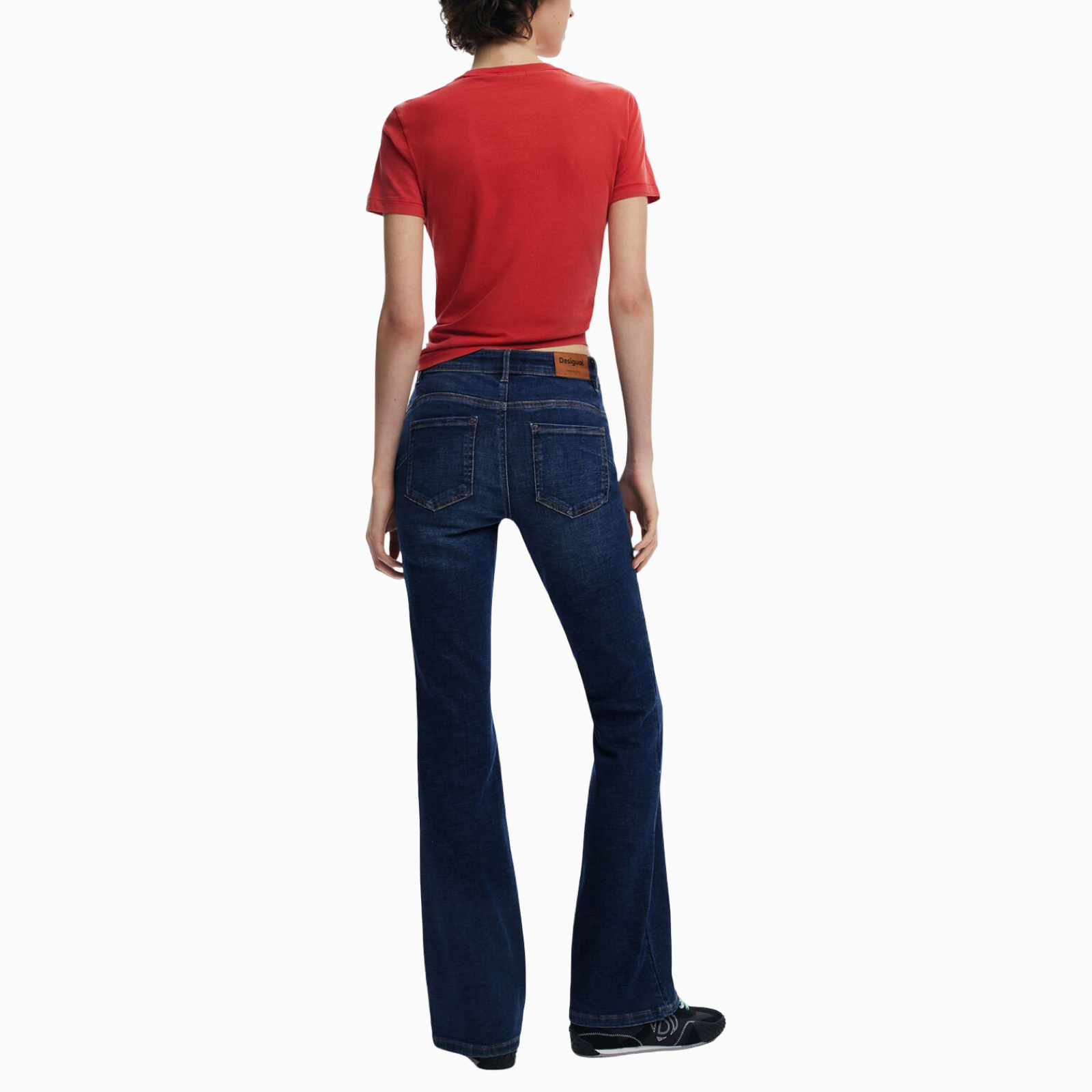 Дамски дънки Desigual 25SWDD74 Back View