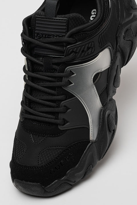 Мъжки маратонки в черно Men’s sneakers Guess CESI FMPCES ELL12