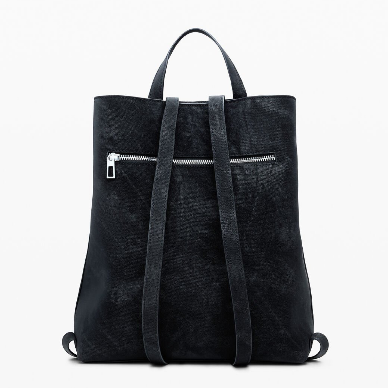 Дамска раница Women’s rucksack Desigual 25WAKP06 2000 Black back view